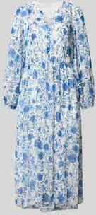 ROBE LÉGÈRE midi-jurk van zuivere viscose met florale all-over print