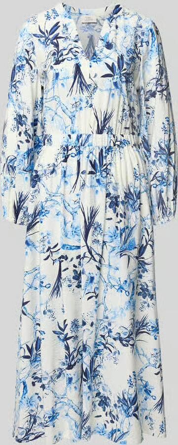 ROBE LÉGÈRE Midijurk van viscoses mix in allover-look - Foto 2