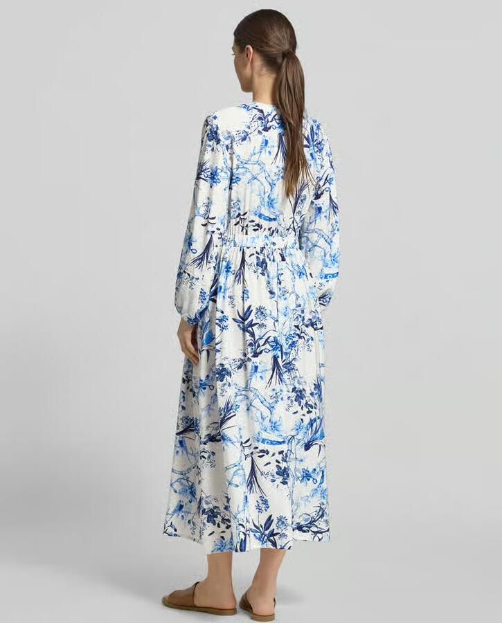 ROBE LÉGÈRE Midijurk van viscoses mix in allover-look - Foto 2