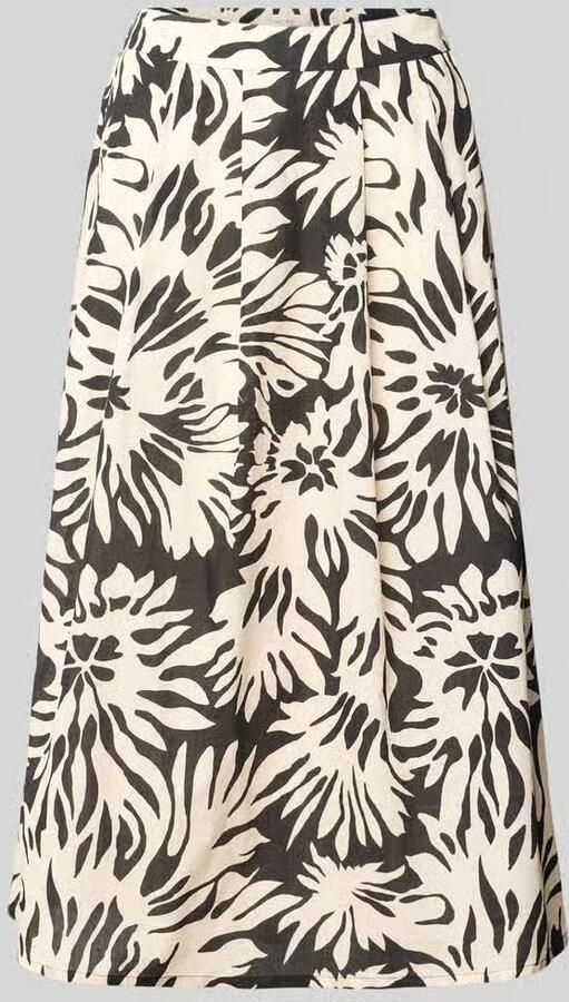 ROBE LÉGÈRE Midirok in all-over look met steekzakken - Foto 2