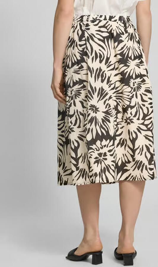 ROBE LÉGÈRE Midirok in all-over look met steekzakken - Foto 2