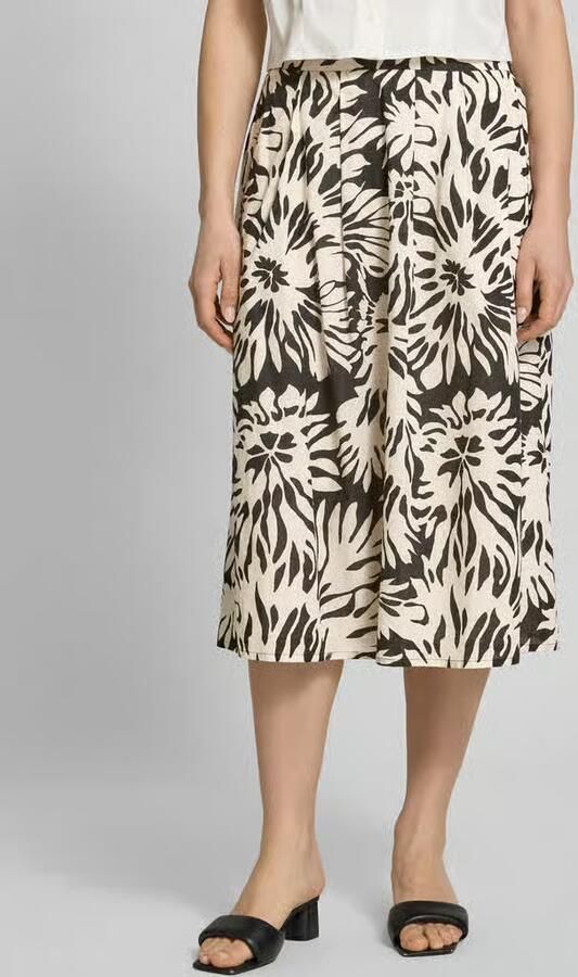 ROBE LÉGÈRE Midirok in all-over look met steekzakken - Foto 3
