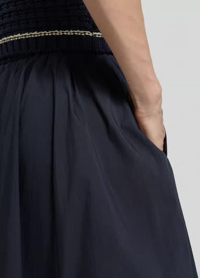 ROBE LÉGÈRE Midirok met plooien