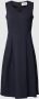 Vera Mont Jurk met korte mouwen en V-hals Blue Dames - Thumbnail 1