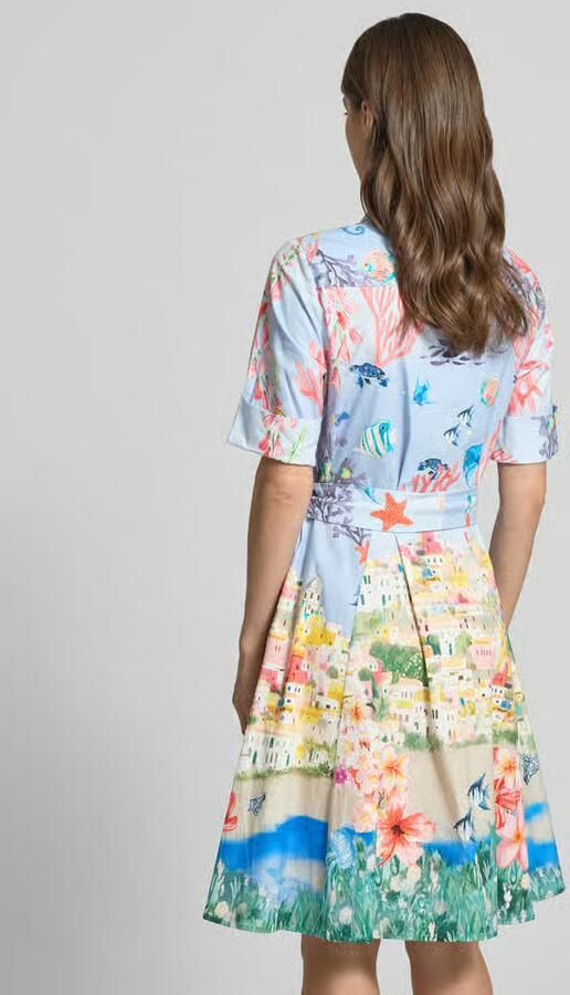 ROBE LÉGÈRE overhemdjurk met strikceintuur