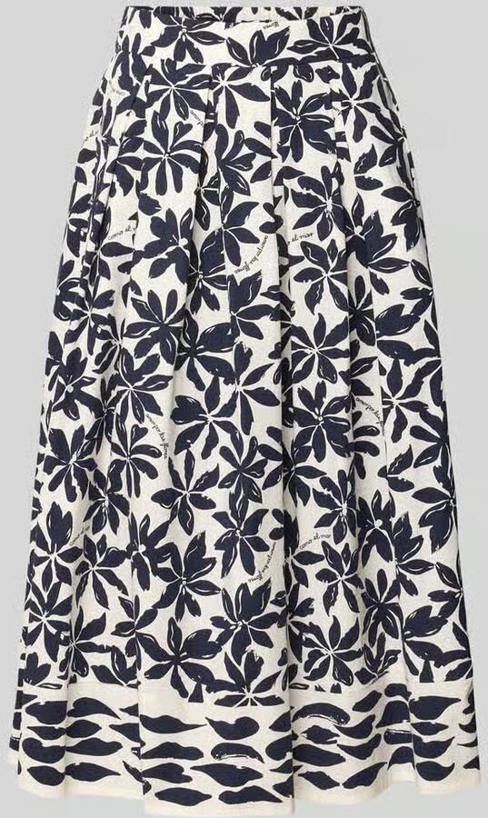 ROBE LÉGÈRE Plooirok in all-over look met elastische band - Foto 2