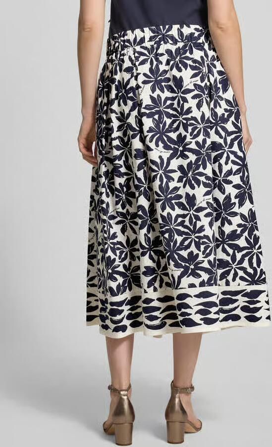 ROBE LÉGÈRE Plooirok in all-over look met elastische band - Foto 2