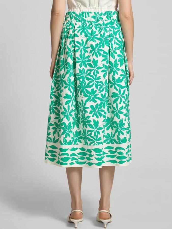 ROBE LÉGÈRE Plooirok in all-over look met elastische band - Foto 2