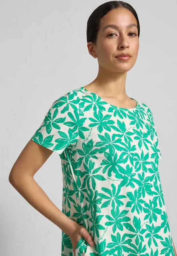 ROBE LÉGÈRE relaxed fit jurk met floraal all-over print - Foto 2