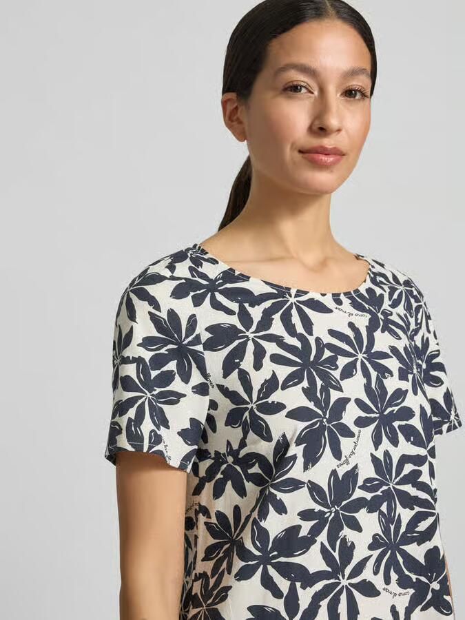 ROBE LÉGÈRE relaxed fit jurk met floraal all-over print