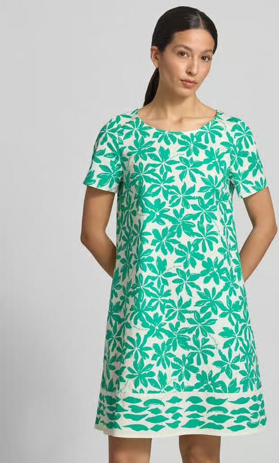 ROBE LÉGÈRE relaxed fit jurk met floraal all-over print - Foto 3