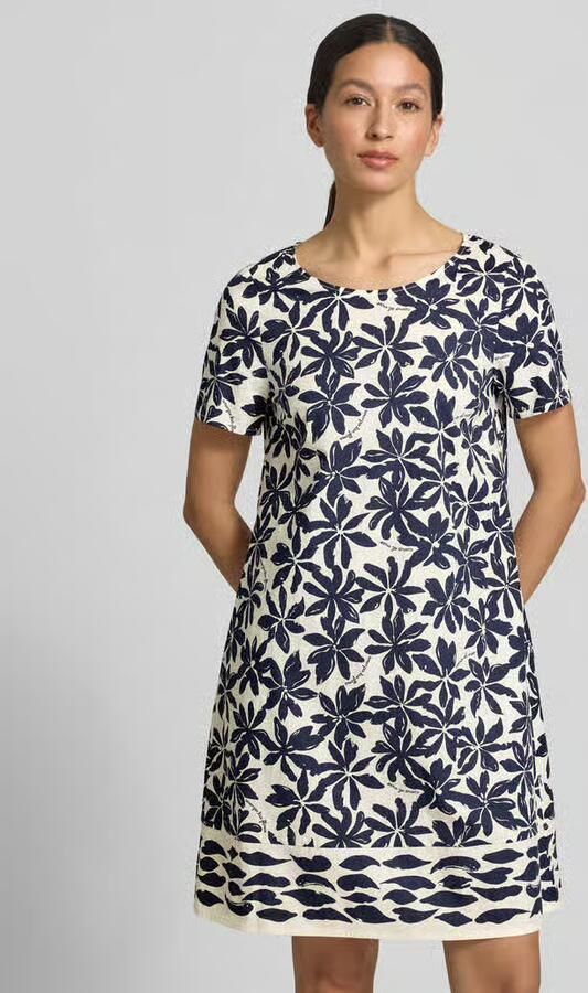 ROBE LÉGÈRE relaxed fit jurk met floraal all-over print - Foto 2