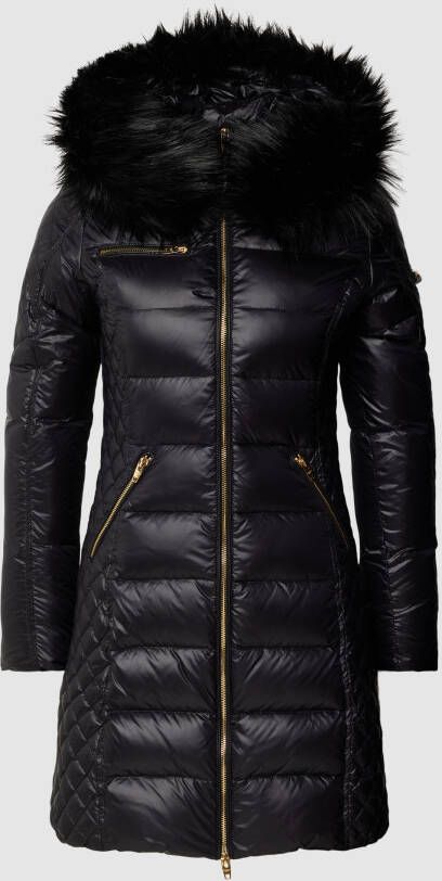 ROCKANDBLUE Slim fit lange donsjas met tweewegritssluiting model 'Ciara'