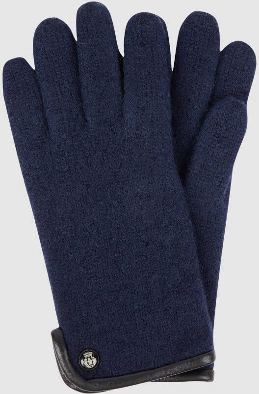 Roeckl Handschoenen van scheerwol met labelapplicatie model 'WALK'
