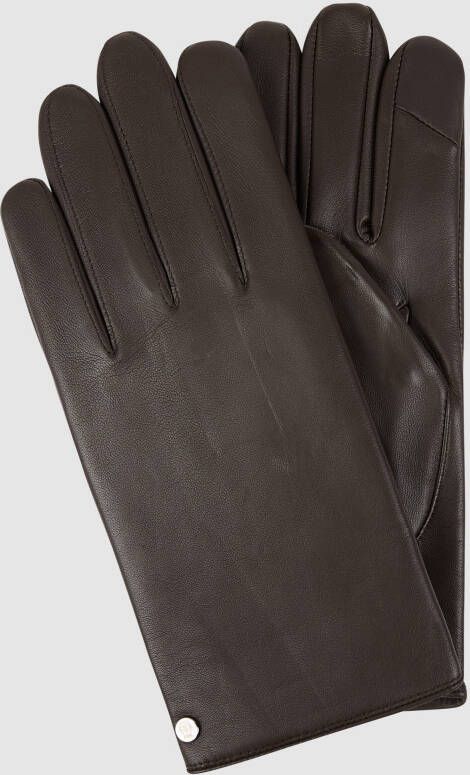 Roeckl Handschoenen met labeldetail model 'Boston'