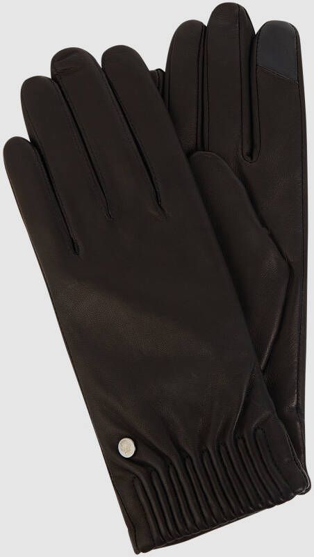 Roeckl Leren handschoenen met labelapplicatie model 'Arizona Touch'