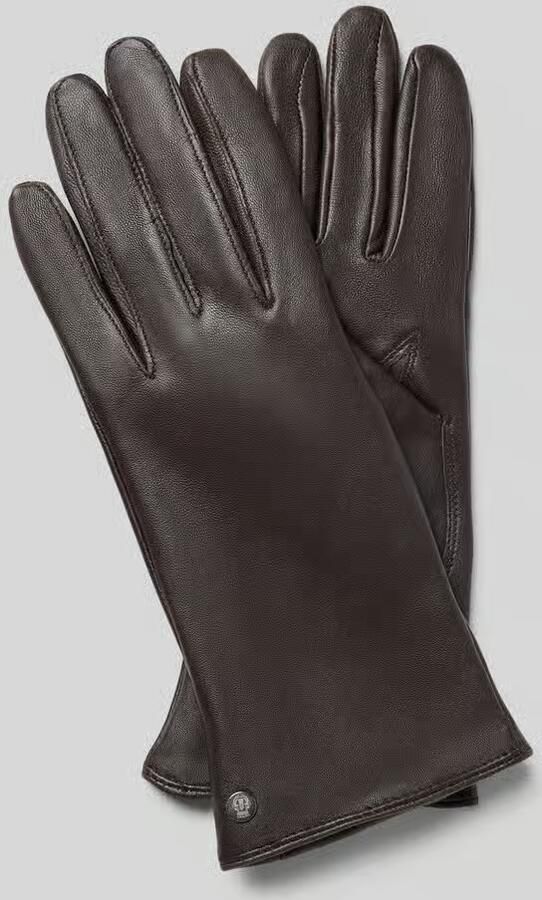 Roeckl Handschoenen van echt leer met labeldetail