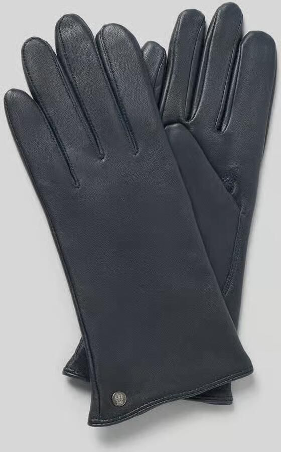 Roeckl Handschoenen van echt leer met labeldetail