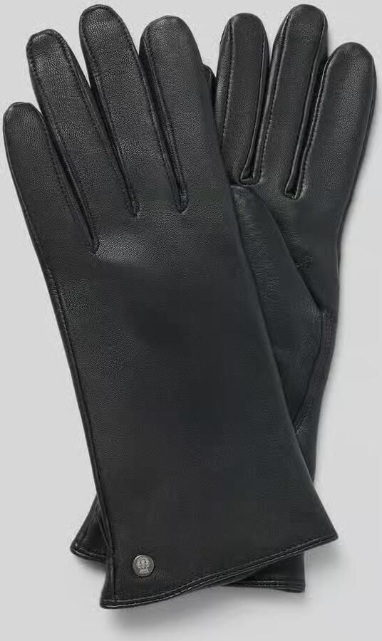 Roeckl Handschoenen van echt leer met labeldetail