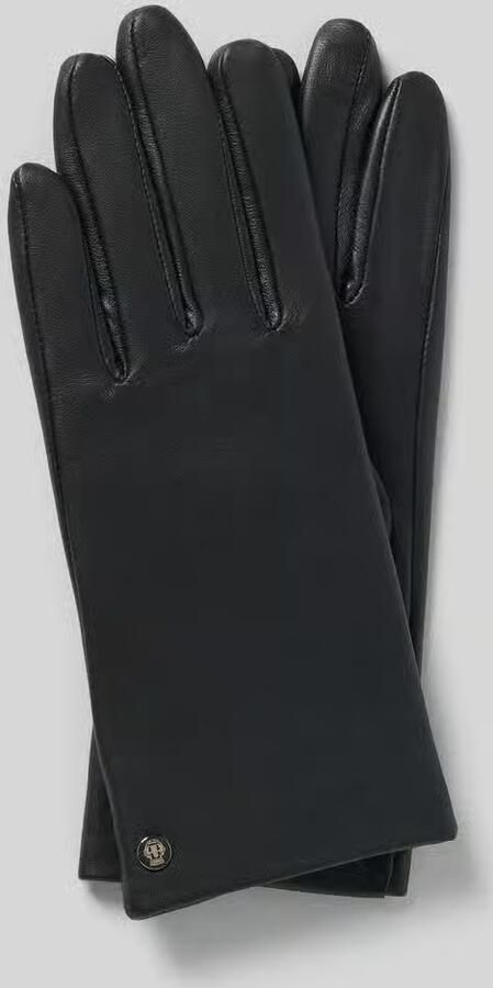 Roeckl Leren handschoenen met labelapplicatie model 'FRANKFURT' - Foto 2