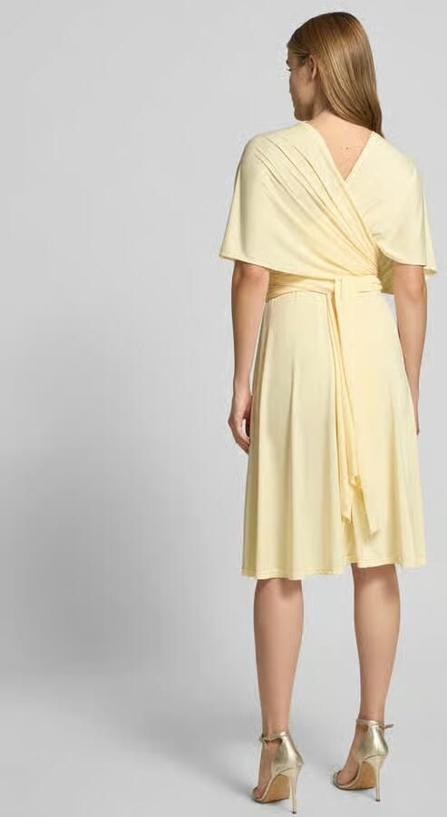 Rose Avenue cocktailjurk met striksluiting aan de achterkant - Foto 2