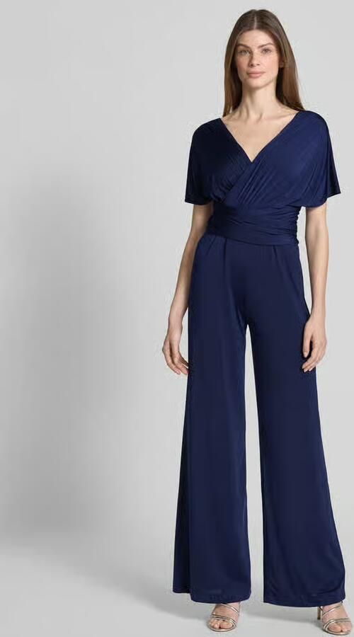 Rose Avenue Jumpsuit met V-hals en vetersluiting aan de achterkant - Foto 2