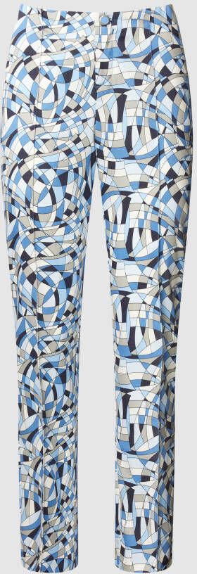 Rosner Broek met all-over motief model 'ALISA'