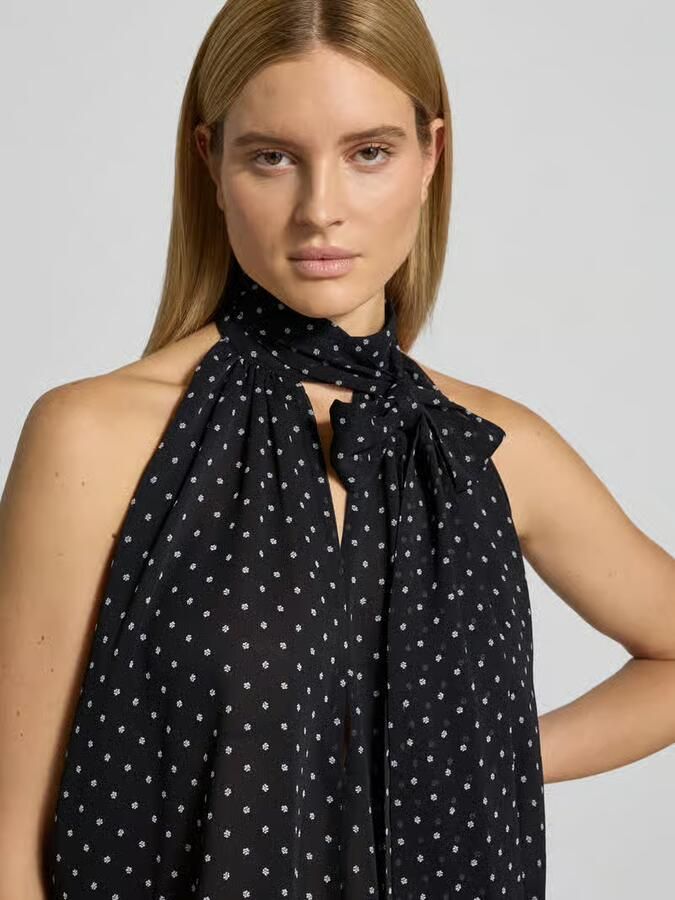 ROTATE Blouse met bloemen All-over print