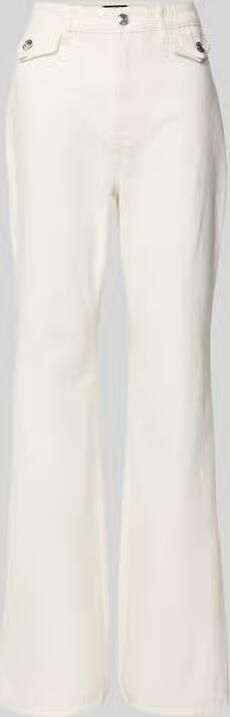 ROTATE Flared fit jeans met klepzakken - Foto 2