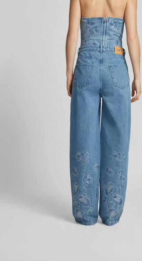Rotate Birger Christensen Jeans met glinsterende pailletten Blue Dames - Foto 6