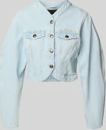 ROTATE Kort jeansjack met knoopsluiting - Foto 2