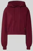ROTATE Korte hoodie met logopatch