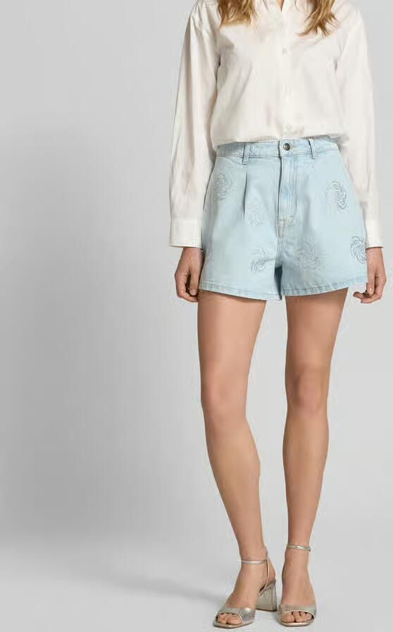 ROTATE Korte jeans met steekzakken - Foto 2