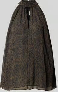 ROTATE relaxed fit blouse met halter
