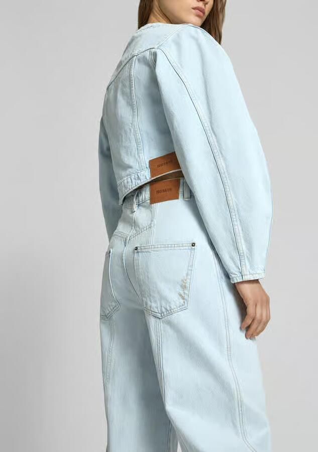 ROTATE Loose fit jeans van biologisch katoen - Foto 2