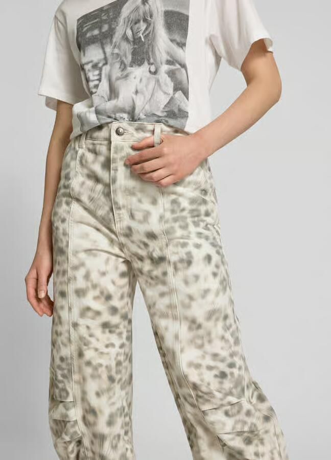 ROTATE Loose fit jeans van biologisch katoen - Foto 2
