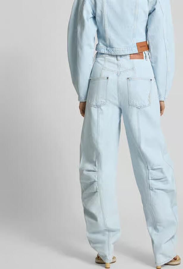 ROTATE Loose fit jeans van biologisch katoen - Foto 3