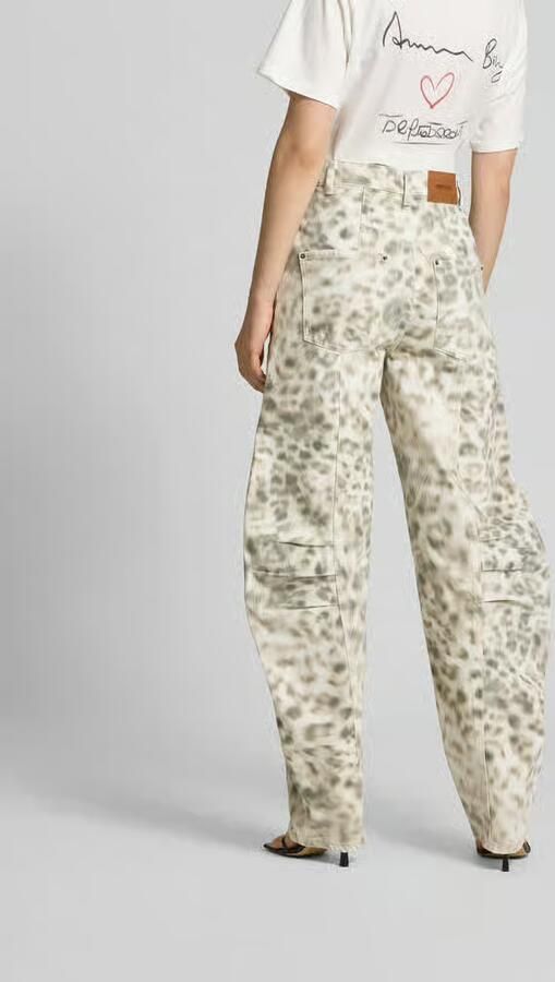 ROTATE Loose fit jeans van biologisch katoen - Foto 3