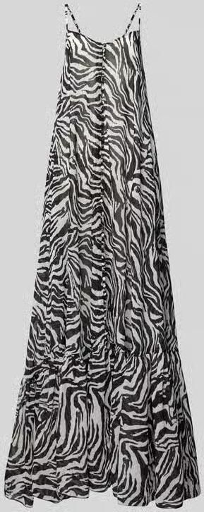ROTATE Maxi-jurk met dierenprint - Foto 2
