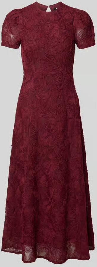ROTATE Maxi-jurk met florale All-over pailletten - Foto 2