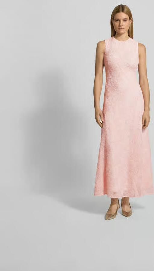 ROTATE Maxi-jurk met florale All-over pailletten - Foto 2