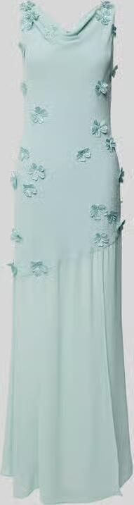 ROTATE Maxi-jurk met geborduurde bloemen - Foto 2