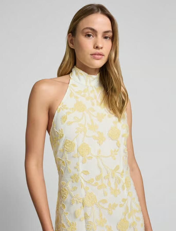 ROTATE Maxi-jurk met halter