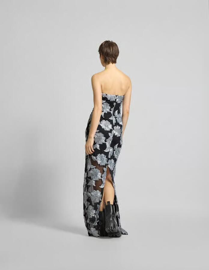ROTATE Maxi jurk met siergarnering - Foto 2