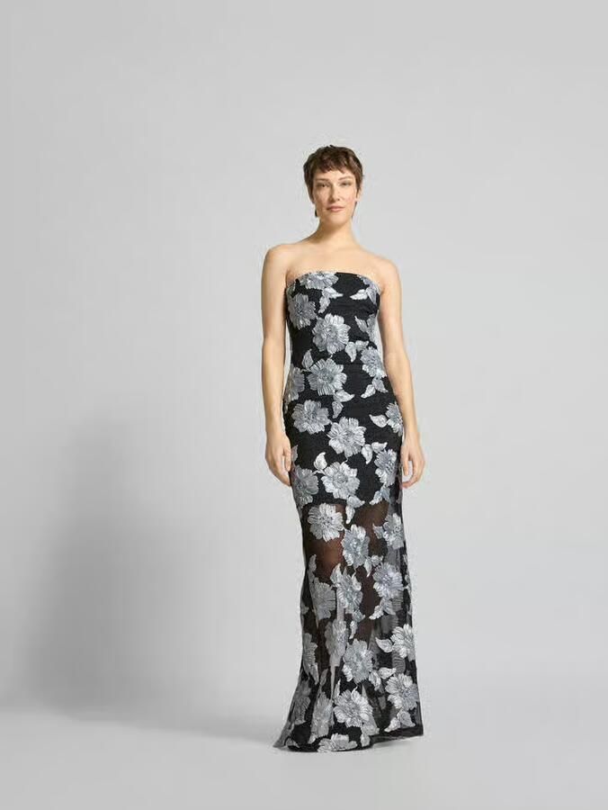 ROTATE Maxi jurk met siergarnering - Foto 3