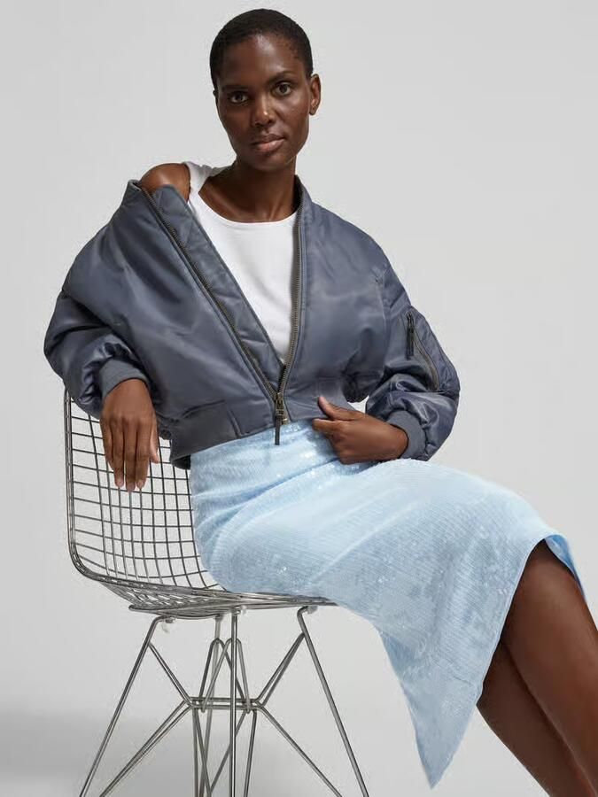 ROTATE midirok met all-over pailletten - Foto 2