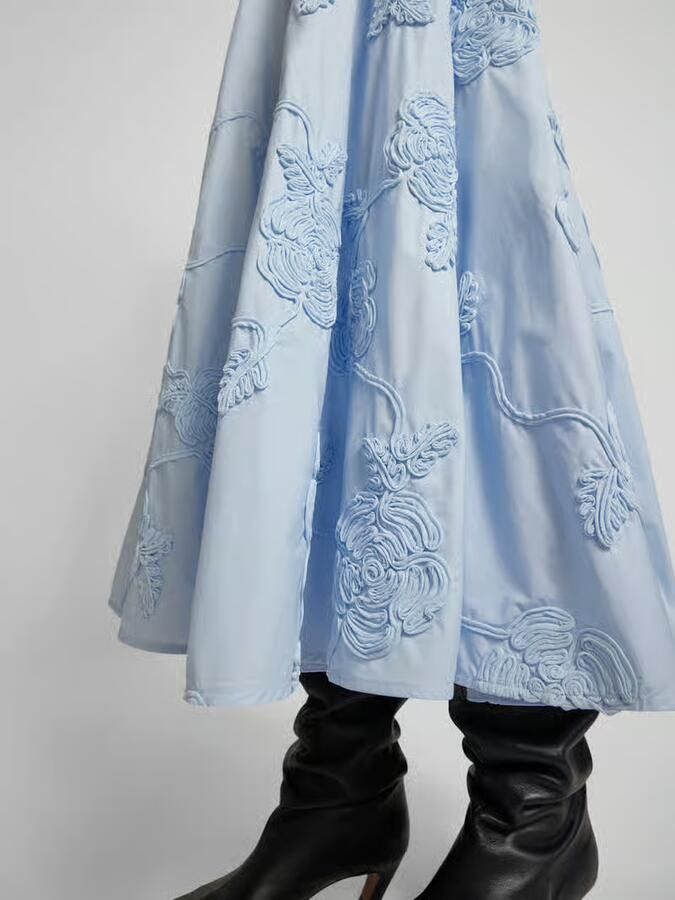ROTATE Midirok met naadritssluiting