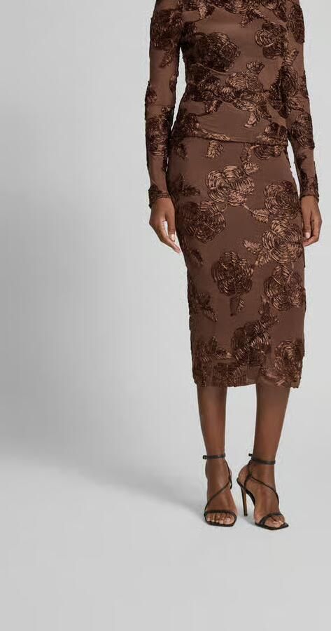 ROTATE Midirok met siergarnering - Foto 3