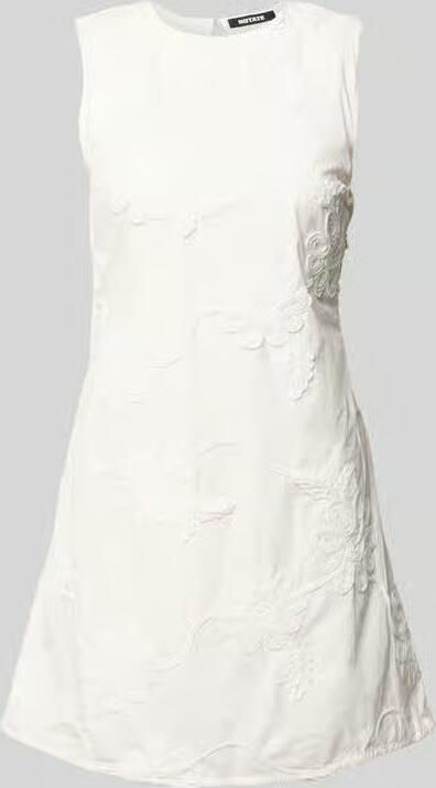 ROTATE mini-jurk met bloemen siergarnering - Foto 2