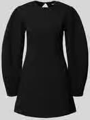 ROTATE Mini-jurk met ronde hals